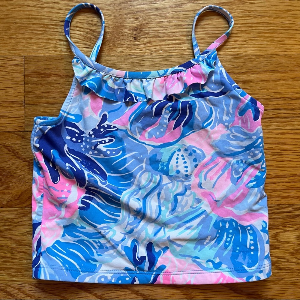 Lilly Pulitzer tankini top size 4